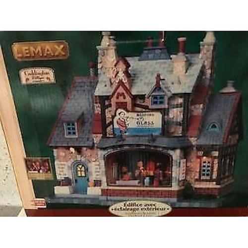 Lemax kerstdorp/winkelstraat/kermis/dierentuin