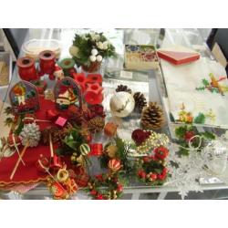 oude kerstversiering 3, retro, vintage oud kerst versiering