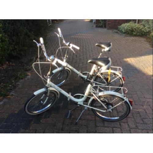 2 vouwfietsen