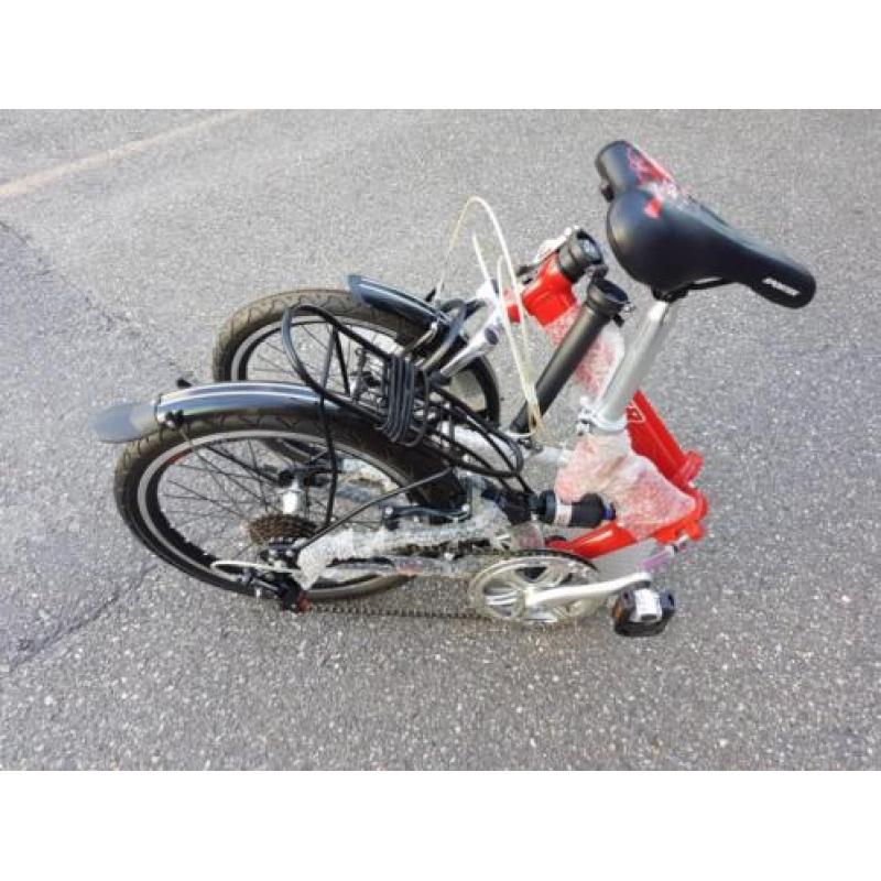 Splinter nieuwe vouwe fiets 6 versnellen