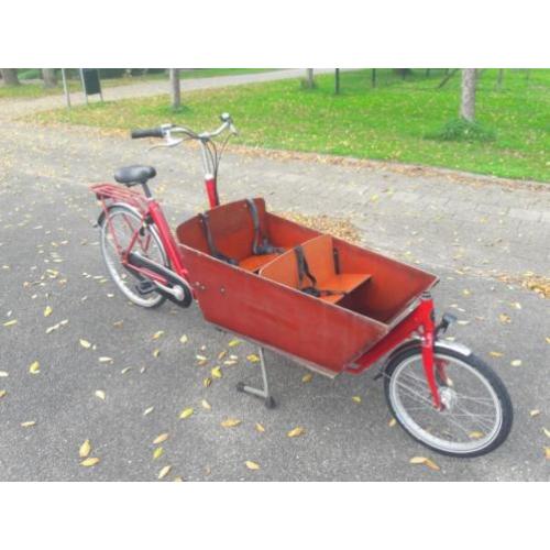 Bakfiets long Met 7 versnellingen extra bankje
