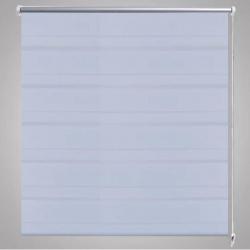 vidaXL Duo rolgordijn 100 x 175 cm wit