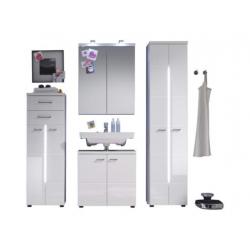 Kast Nightlife 43x185cm Hoogglans Wit 132010101D