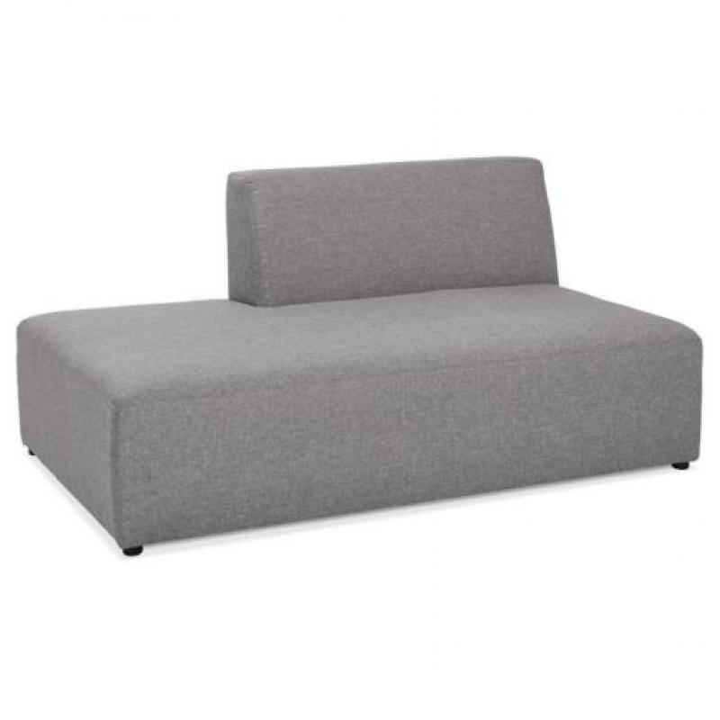 Element van samen te stellen bank 'BELAGIO BENCH' lichtgrijs