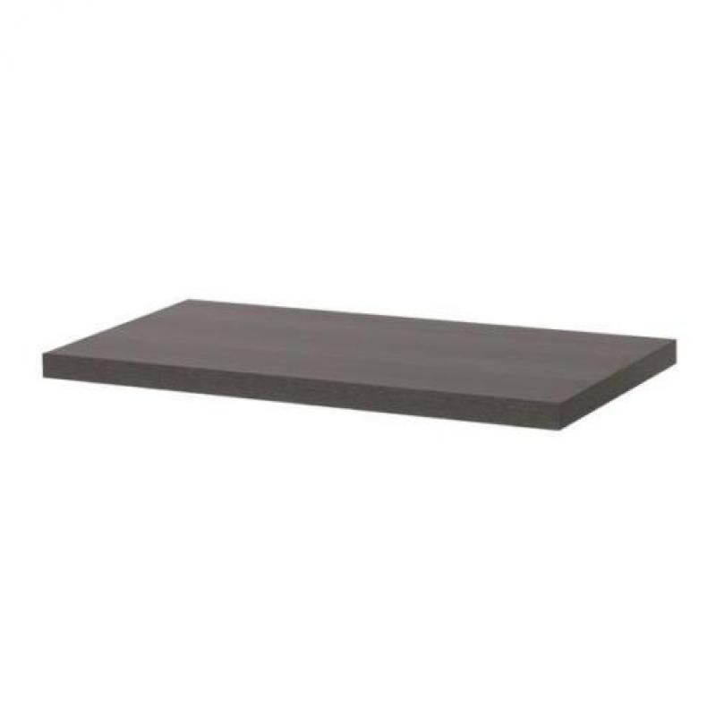 Saniclass TopPlaat 81.4x46cm rechthoek MFC Legno Antracite