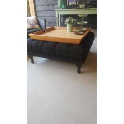 Hocker zwart