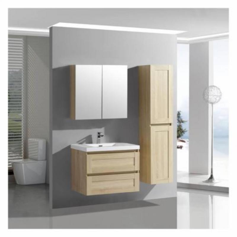 Badmeubelset Differnz Reno 120x50x55 cm Eiken