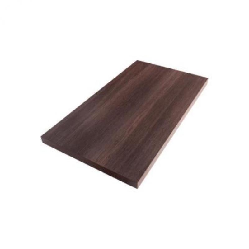 Saniclass TopPlaat 81.4x46cm rechthoek MFC Legno Antracite