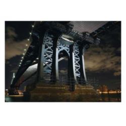 aanbieding Fotobehang 400x280cm nacht skyline voor €50