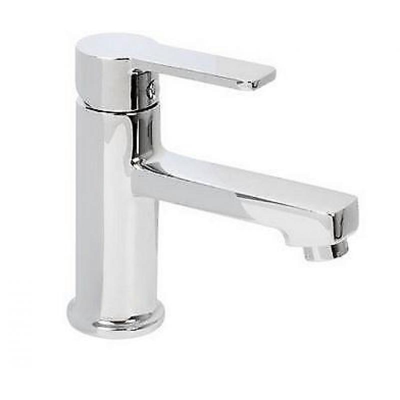 Flat toiletkraan 1/2" chroom