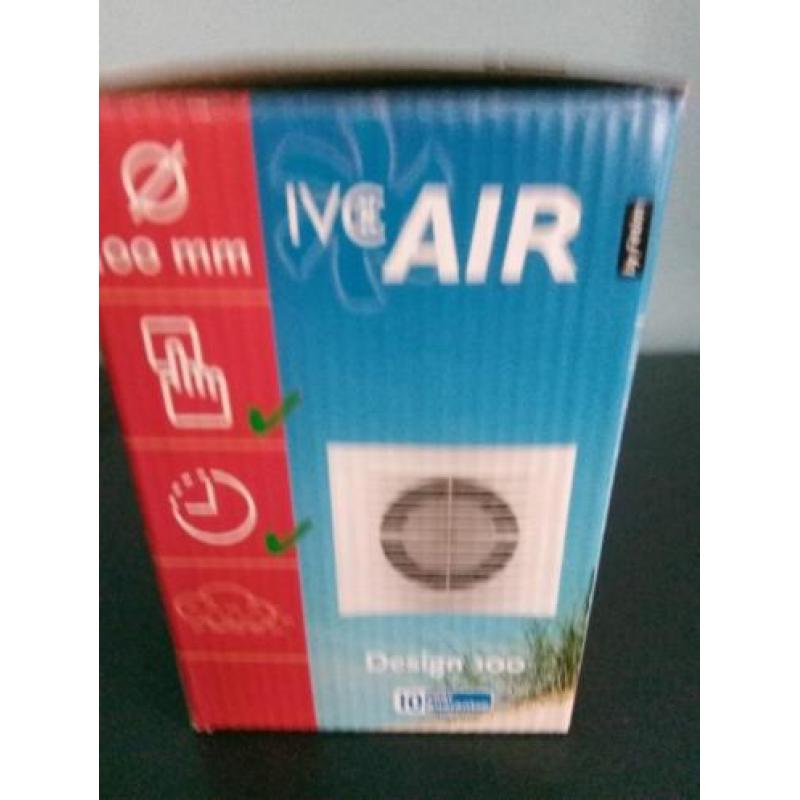 Inbouwventilator voor de badkamer