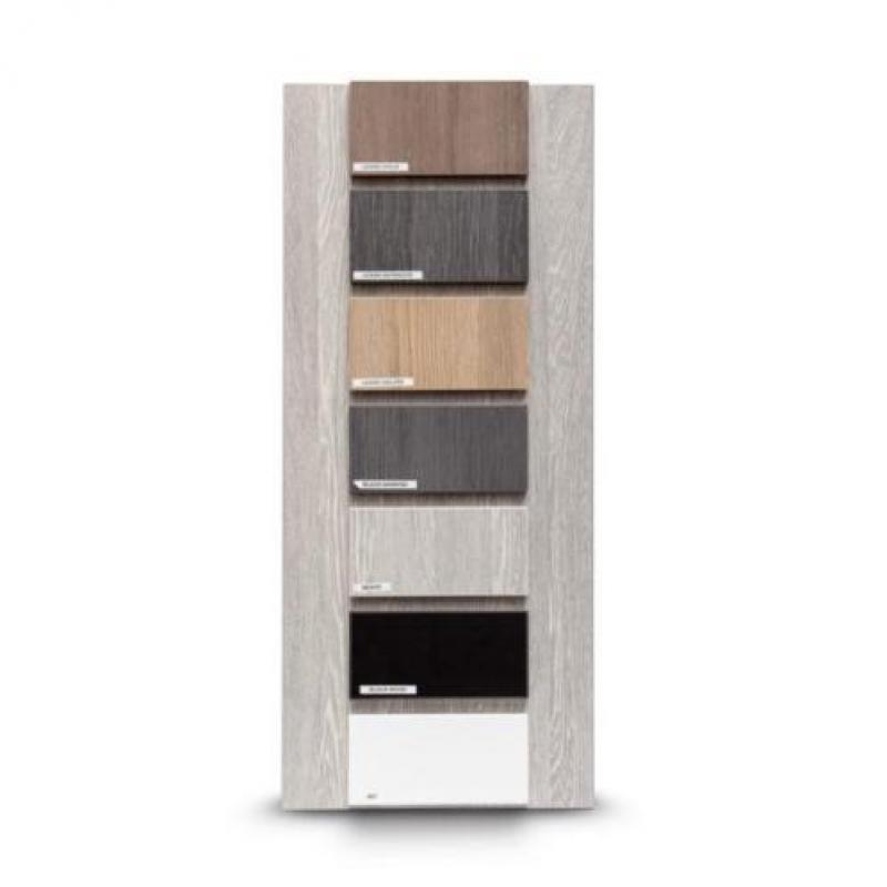 Saniclass Finestone wastafelblad 160x46x1.5cm wit