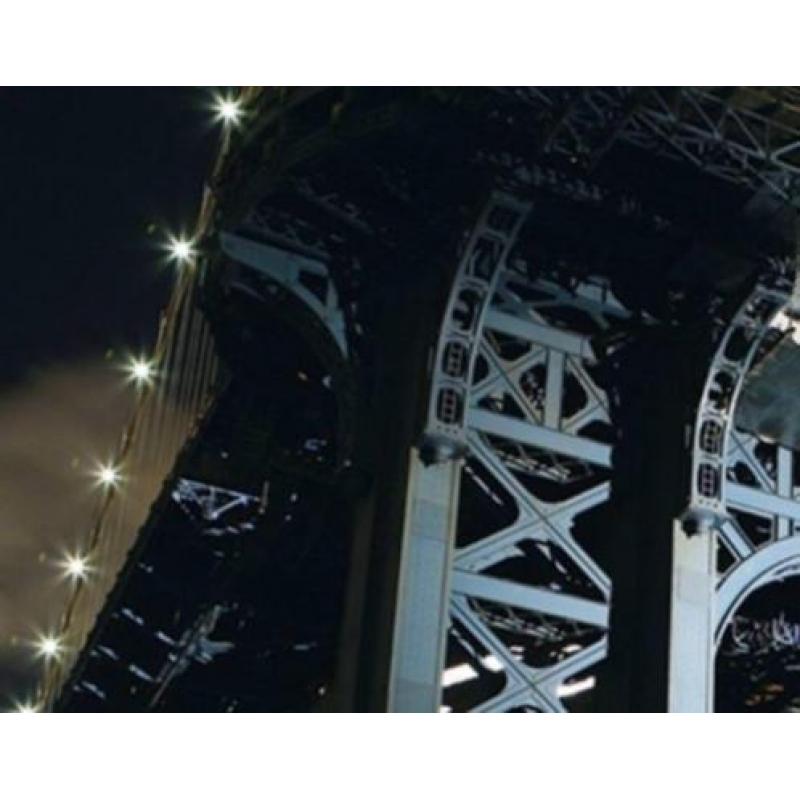aanbieding Fotobehang 400x280cm nacht skyline voor €50