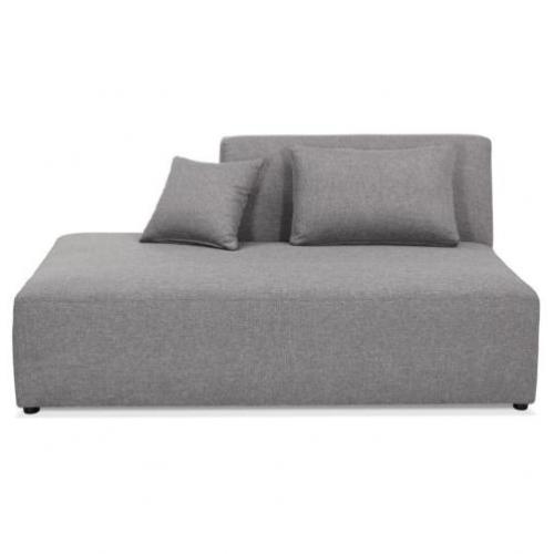 Element van samen te stellen bank 'BELAGIO BENCH' lichtgrijs