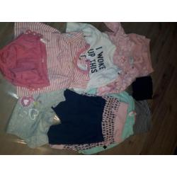 Pakket babykleding meisje maat 50/56. Oa noppies/name it