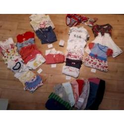 Babykleding, baby kleertjes meisje maat 50/56