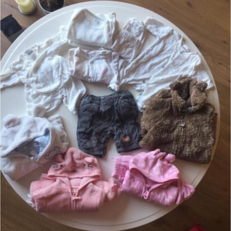 Baby kleren baby jas maat 50 56/62