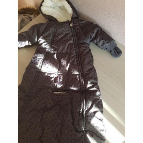 ZGAN Warm skipak voor in de maxi cosi 50/56