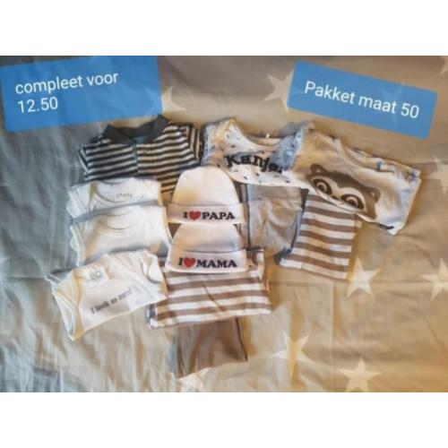Jongenskleding maat 50