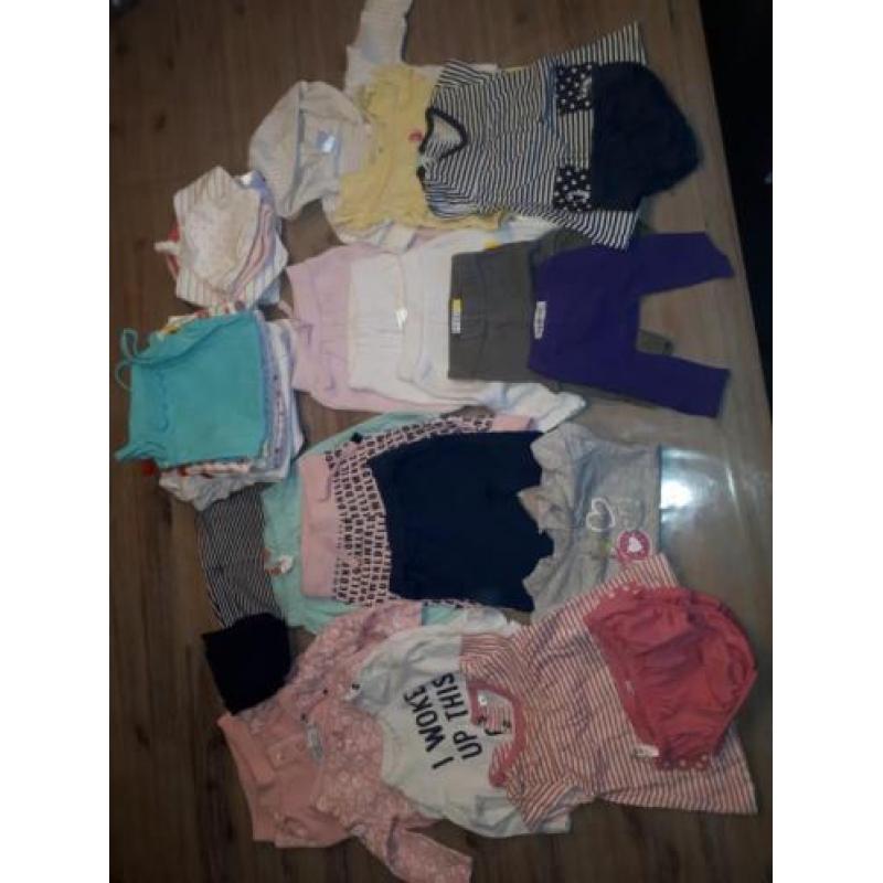 Pakket babykleding meisje maat 50/56. Oa noppies/name it