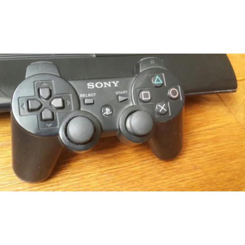 Playstation PS3 superslim 500GB met extra spellen