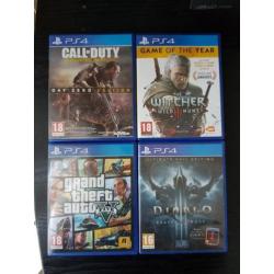 Playstation 4 500GB Met 4 Games