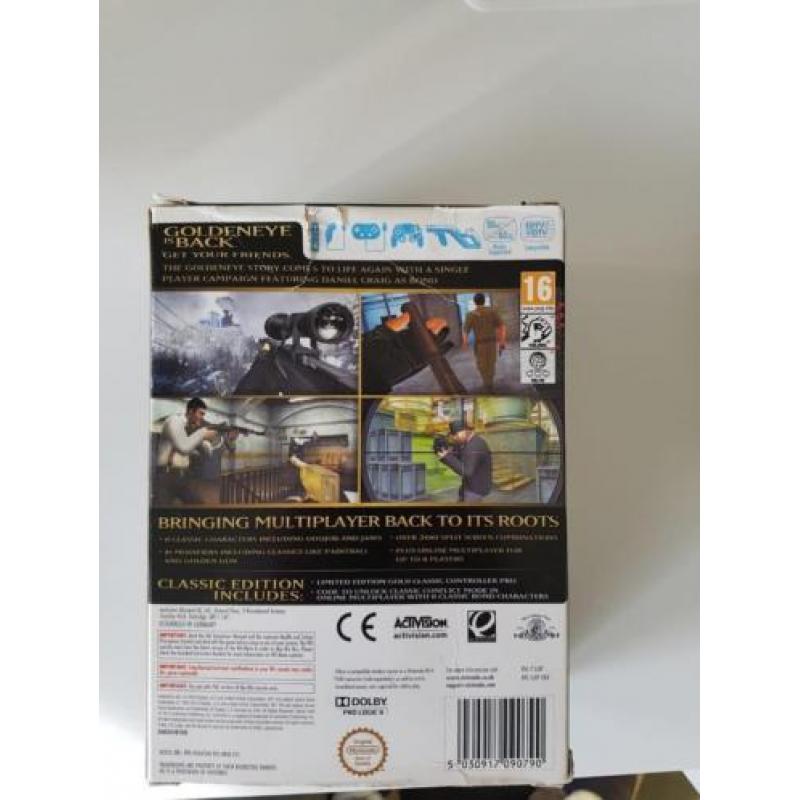 Nintendo Wii Golden Eye Limited Edition