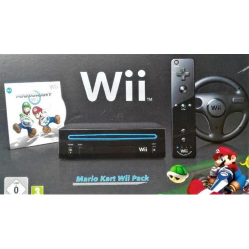 Nintendo Wii complete set met spellen