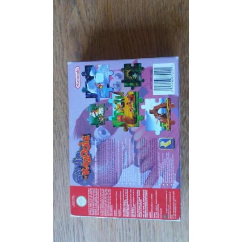 Banjo kazooie voor de Nintendo 64 compleet.