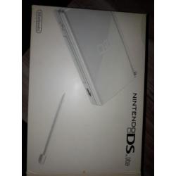 Nintendo DS lite wit