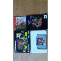 Banjo kazooie voor de Nintendo 64 compleet.