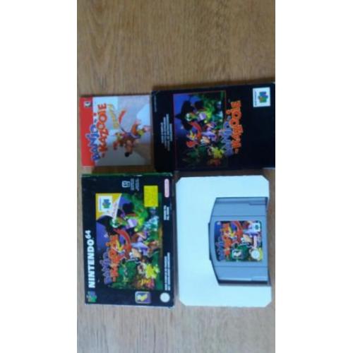 Banjo kazooie voor de Nintendo 64 compleet.