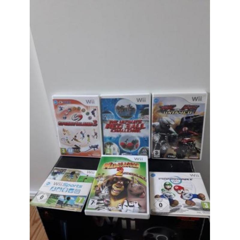 Nette *Nintendo Wii* black edition met extra's