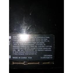 YLOD PS3 FAT 40GB YELLOW RING OF D EAD. PS3 is dus stuk en w