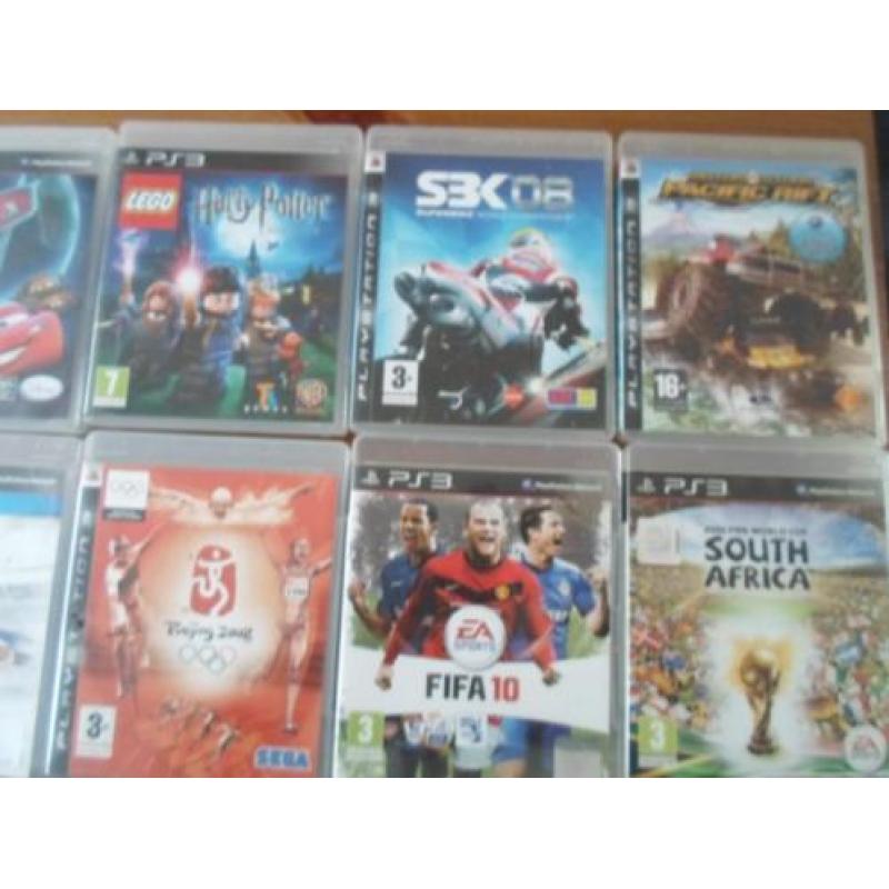 ps 3 met diverse spellen