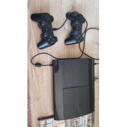 Playstation 3 500GB met 6 games