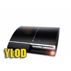 YLOD PS3 FAT 40GB YELLOW RING OF D EAD. PS3 is dus stuk en w