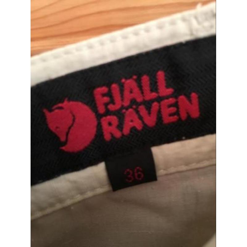 Fjäll raven afritsbroek beige maat 36