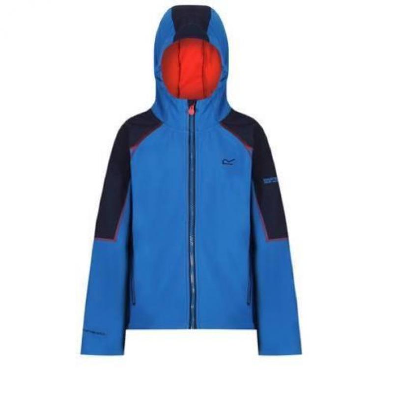 Regatta Acidity II softshell jack blauw (jongens) maat 140