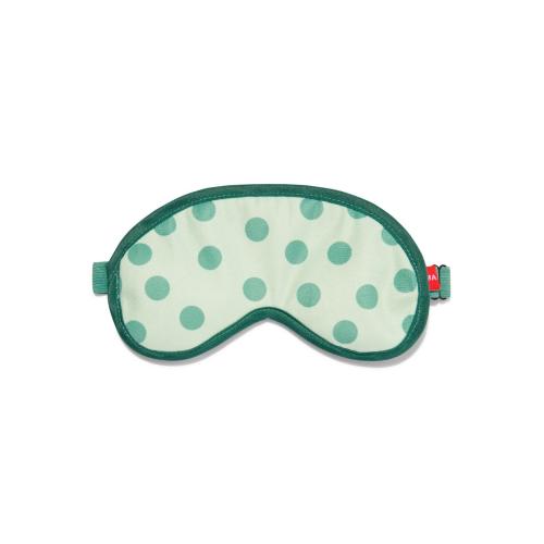 HEMA Slaapmasker Groen Met Stippen